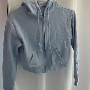 Blue Tilly’s Crop top sweater